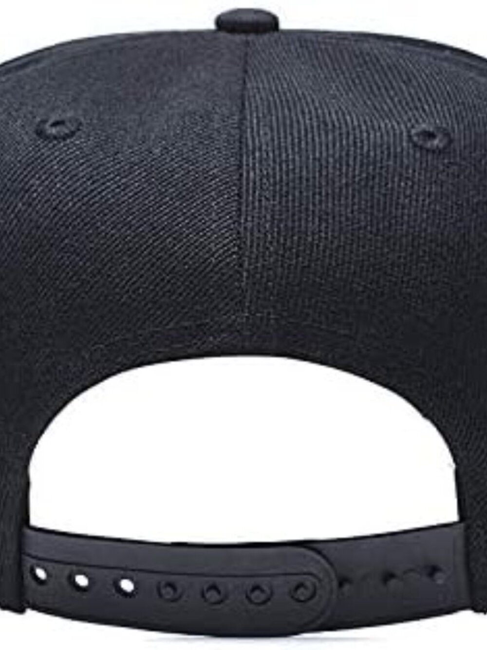 Unisex White Black Snapback Hat Hip Hop Style Colorful Adjustable Baseball Cap - Picture 4 of 8